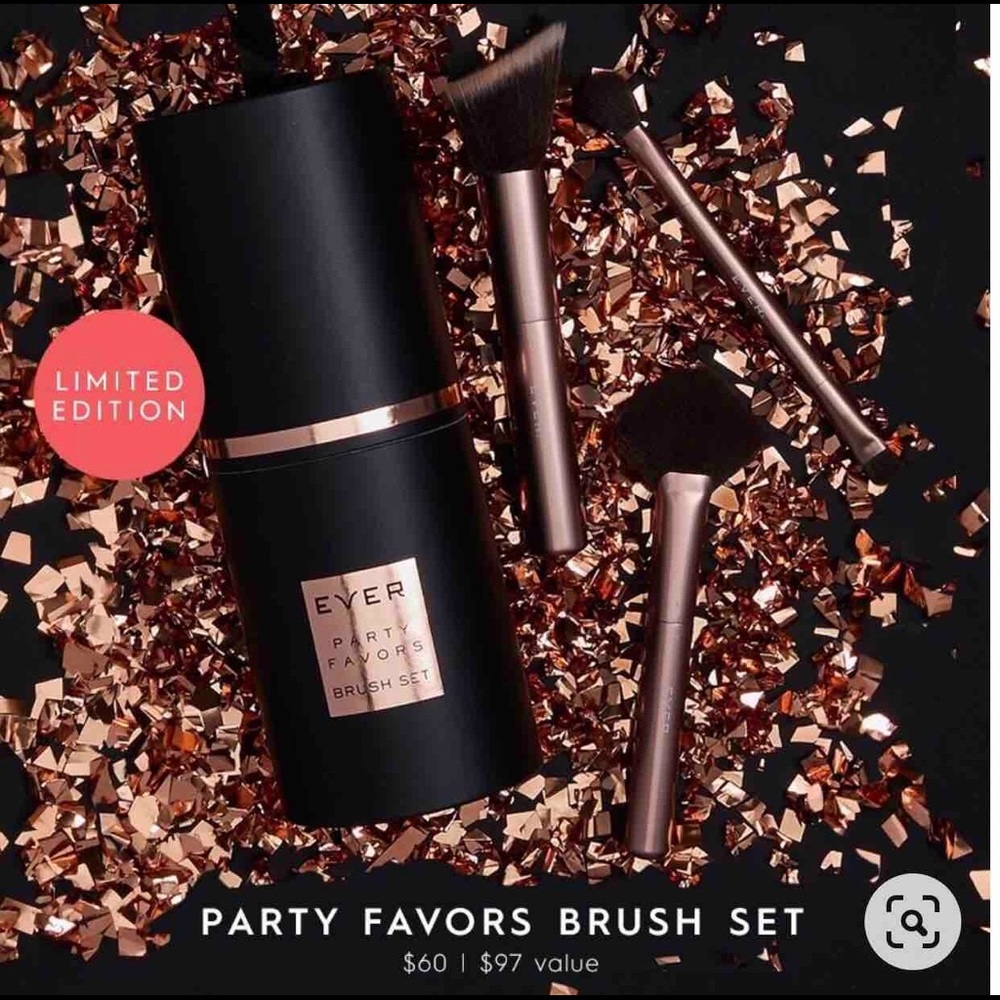 Professional makeup brush set